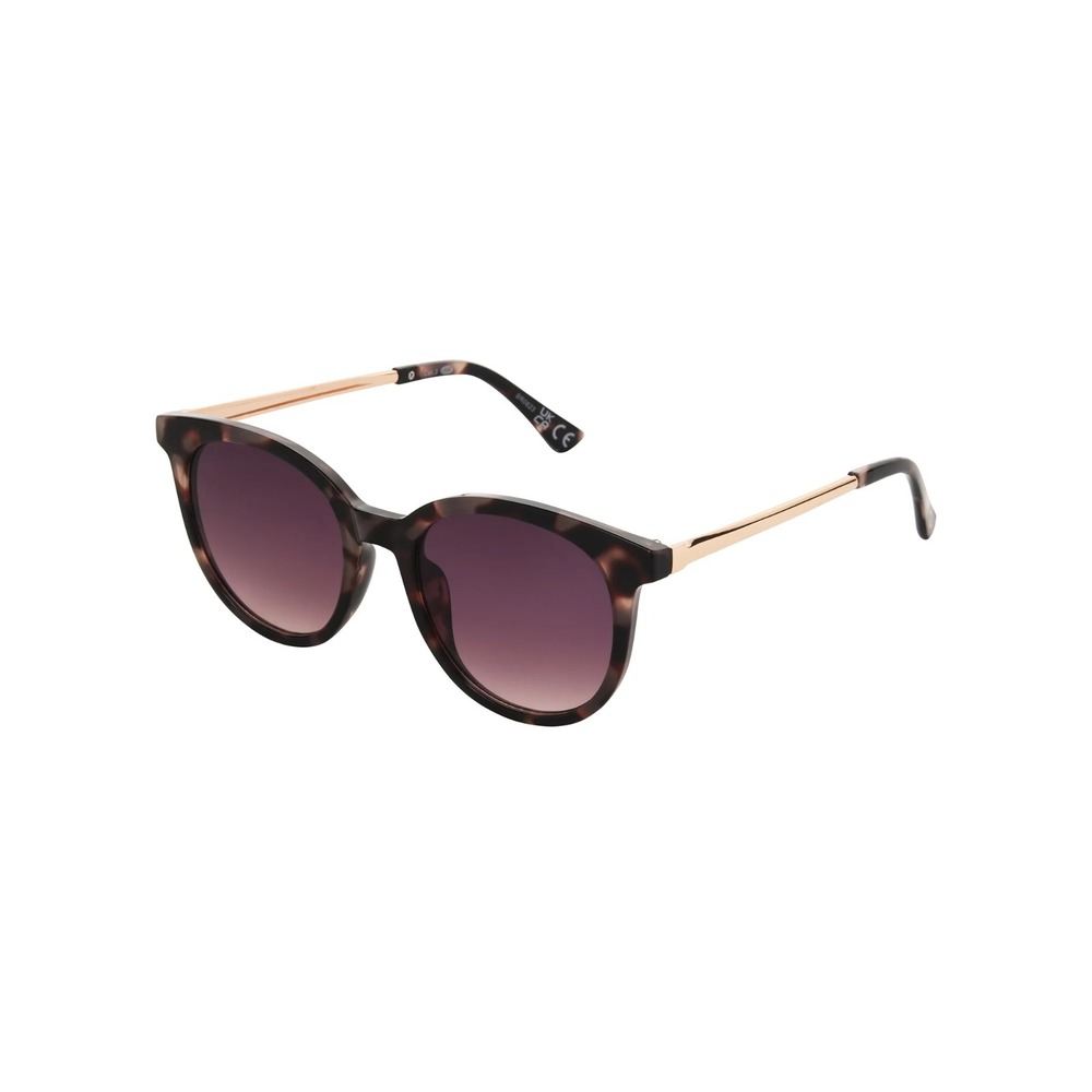 Foster Grant K07 Women's Tortoiseshell Rose Gold Polarized Chic Sunglasses‎
